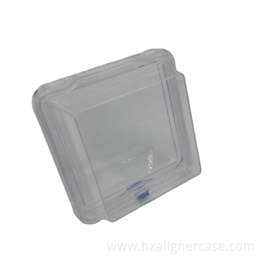 15x15x10cm PS Transparent Watch Storage Membrane Box